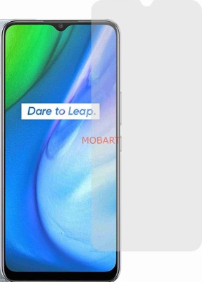 MOBART Tempered Glass Guard for REALME Q2I (Flexible Shatterproof)(Pack of 1)