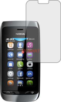 MOBART Tempered Glass Guard for NOKIA ASHA 308 (Flexible Shatterproof)(Pack of 1)