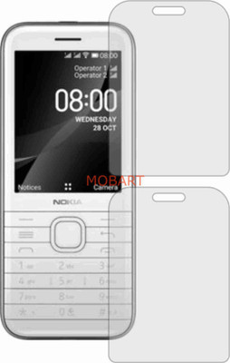 MOBART Tempered Glass Guard for NOKIA 8000 4G (Flexible Shatterproof)(Pack of 1)