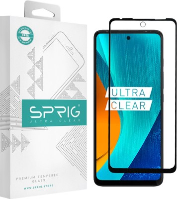 Sprig Edge To Edge Tempered Glass for Motorola G40 Fusion, Moto G40 Fusion, G40 Fusion(Pack of 1)