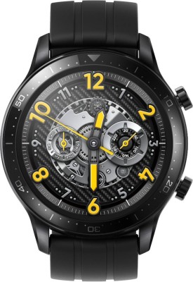 realme Watch S Pro Smartwatch(Black Strap, Regular)