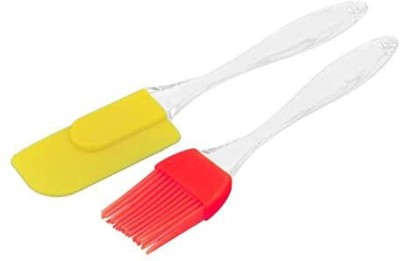 SIYARAM ENTERPRISE SILICON Flat Pastry Brush(Pack of 2)