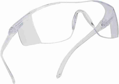 Dannilo Wrap-around, Rectangular Sunglasses(For Men & Women, Clear)