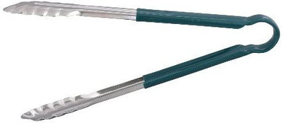 Table Barn Utility_Tong0123 Utility Tong Vinyle Coating (Green) 20.5 cm Utility Tongs(Pack of 1)