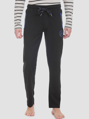 U.S. POLO ASSN. Solid Men Black Track Pants
