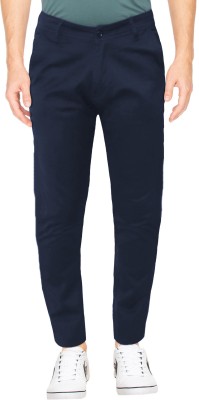 URBAN LEGENDS Regular Fit Men Dark Blue Trousers