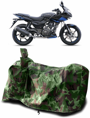 Marwah Waterproof Two Wheeler Cover for Bajaj(Pulsar 220 DTS-i, Multicolor)
