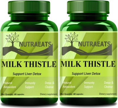 NutraEats Milk Thistle Liver Support Formula(Pack Of 2)(2 x 60 No)