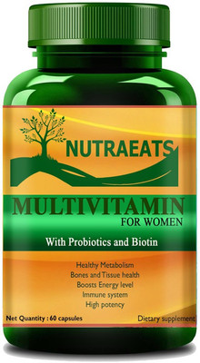 NutraEats Multivitamins True Vitamins with Minerals for Women Pro(60 No)