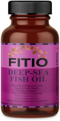 FITIO Deep Sea Fish Oil 2500mg (Fish Oil Capsule) Ultra(60 No)