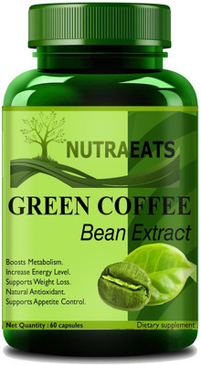 NutraEats Nutrition Green Coffee Beans Extract Weight Loss Capsules Ultra(60 Capsules)