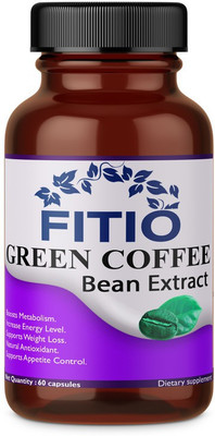 FITIO Green Coffee Beans Extract Weight Loss Capsules Premium(60 No)