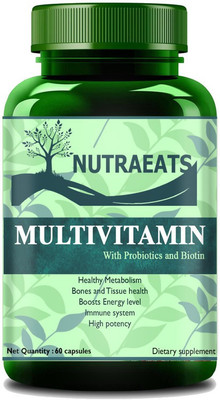 NutraEats MultiVitamin with Ginseng Extract Ultra(60 No)