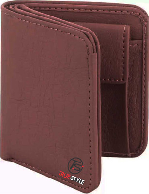 Ruhi Men Brown Artificial Leather Wallet(5 Card Slots)