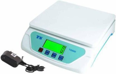 D-DEVOX Tare Function Inbuild TS-500v 25 kg with Digital Screen Multi-Home Purpose Kitchen Weighing Scale (Blue, White) Weighing Scale(White)