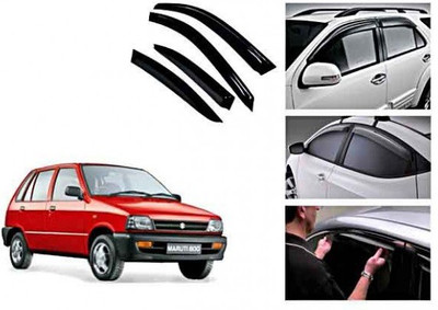 GULLZ For Front, Rear Wind Deflector(Maruti 800 AC BSIII)