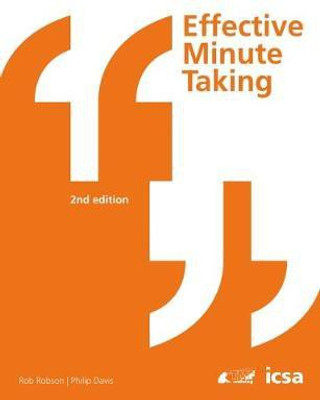 Effective Minute Taking 2nd Edition(English, Paperback, Robson Rob)