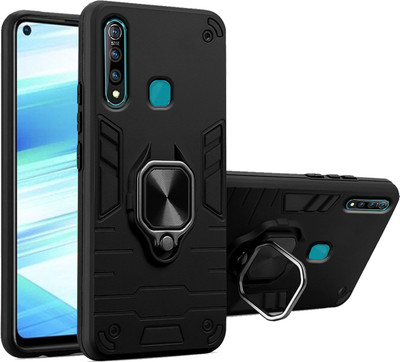 mCase Back Cover for Vivo Z1 Pro(Black, Shock Proof, Pack of: 1)