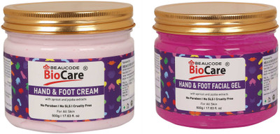 BEAUCODE BioCare Hand & Foot Gel And Cream Pack of-2 (500g)(2 Items in the set)