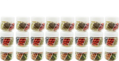 HARSH PET Plastic Grocery Container  - 25 ml(Pack of 24, White)