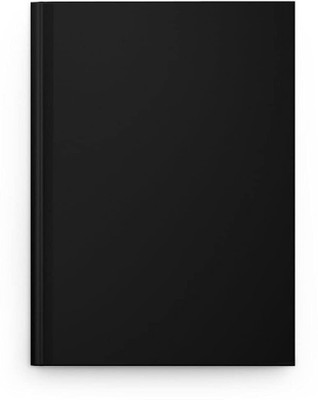 INNAXA Handcrafted Gift Set A5 Diary Unruled 152 Pages(Black)