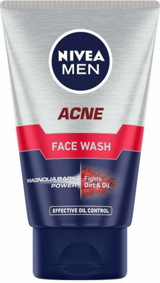 NIVEA Acne Magnolia Bark Power Fights Dirt & Oil Pack of 1 Face Wash(100 g)