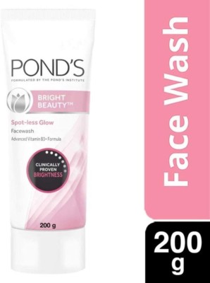 POND's BRIGHT BEAUTY SPOT-LESS FACE WASH 200G PACK OF 1 PCS Face Wash(200 g)