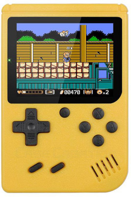 CASE CREATION SUP 400 Video Game Handheld Consoles With Rechargeable Battery Handheld Colorful LCD Screen 400 In 1 Classic Old Games Including Supermario And Contra For Children, Adults Handheld Gaming Console(yellow) CASE CREATION SUP 400 Video Game Handheld Consoles With Rechargeable Battery Handheld Colorful LCD Screen 400 In 1 Classic Old Games Including Supermario And Contra For Children, Adults Handheld Gaming Console(yellow)