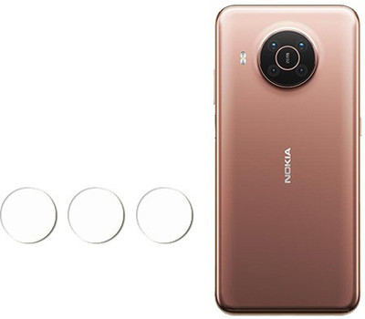 SOMTONE Back Camera Lens Glass Protector for NOKIA X20(Pack of: 3)