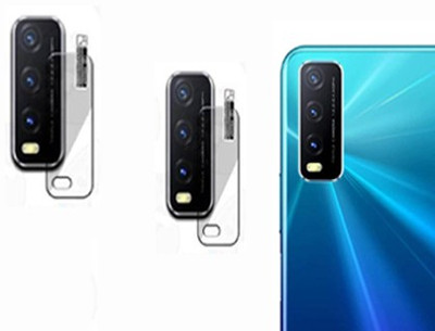 DAFFIN Back Camera Lens Glass Protector for VIVO Y20(Pack of: 2)