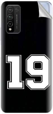 Snooky Honor 10x Lite Mobile Skin(Black, White)