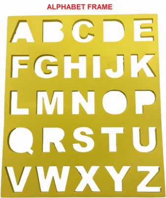 GeoKraft Alphabet & Color Learning Puzzle A-Z Thick Big size Alphabets 2-5 Yrs Boys & Girls(26 Pieces)