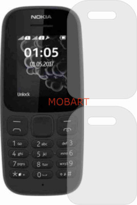 MOBART Tempered Glass Guard for NOKIA TA-1010/105 (Flexible Shatterproof)(Pack of 1)