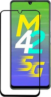Heypex Edge To Edge Tempered Glass for Samsung Galaxy M42(Pack of 1)