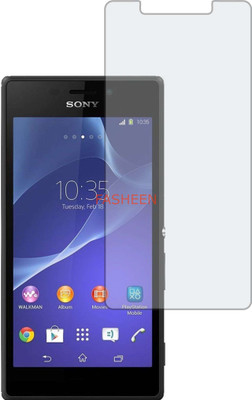 Fasheen Tempered Glass Guard for SONY XPERIA M2 (Flexible Shatterproof)(Pack of 1)
