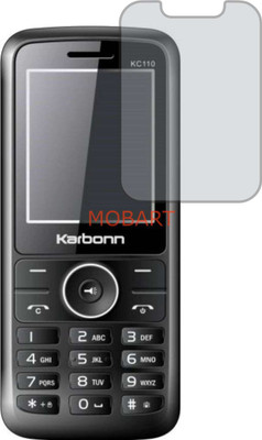 MOBART Tempered Glass Guard for KARBONN KC110 (Flexible Shatterproof)(Pack of 1)