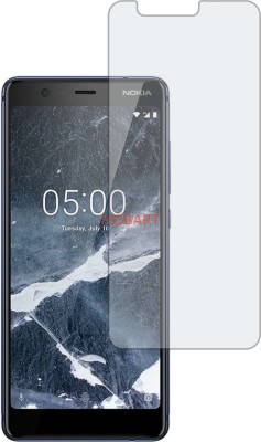 MOBART Tempered Glass Guard for NOKIA 5 2018 (Flexible Shatterproof)(Pack of 1)