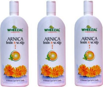 WHEEZAL Arnica Shampoo hair n scalp treatment shampoo(100ml) Pack Of 3(300 ml)