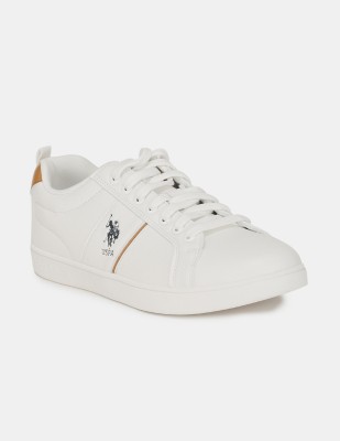 U.S. POLO ASSN. SALVADOR 3.0 Sneakers For Men(Off White , 10)