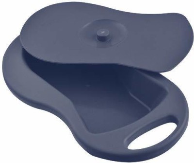 vivan surgical export and import Unisex Adult Bed Pan with Lid Polypropylene Autoclavable Sleek Model Urine Pot(2000 ml Black)
