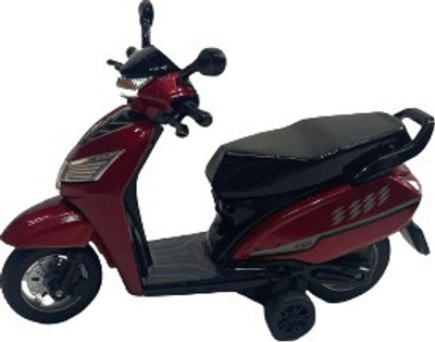 SABIRAT Bestiva Dashing Scooter Pull Back Toy Openable Seat [RED](Red, Pack of: 1)