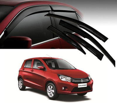 GULLZ For Front, Rear Wind Deflector(Maruti Celerio)