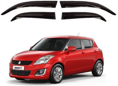GULLZ For Front, Rear Wind Deflector(Maruti New Swift)