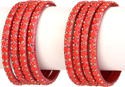 AFAST Glass Beads, Crystal Enamel Bracelet Set(Pack of 8)