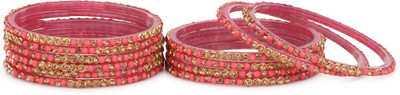 AFAST Glass Bangle Set(Pack of 10)