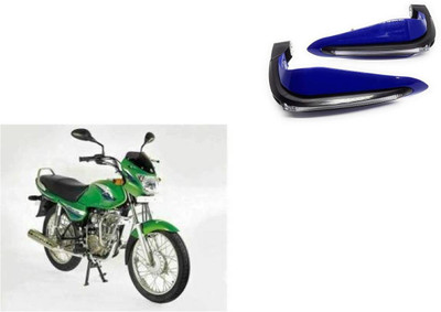 Buras NEW BEST QUALITY BLUE SHINING PROTECTIVE HANDGUARD FOR BIKE Handlebar Hand Guard(Bajaj)