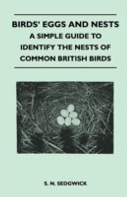 Birds' Eggs and Nests - A Simple Guide to Identify the Nests of Common British Birds(English, Paperback, Sedgwick S. N.)