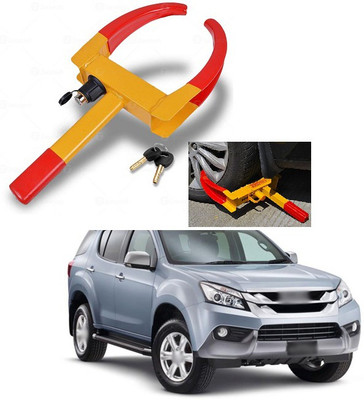 PRTEK Heavy Universal Security Trailer Wheel Locks Tire Anti Theft for Car ATV SUV Golf Cart Motorcycle Great Deterrent Bright Red/Yellow with 3 Keys Compatible With Isuzu MU-7 Wheel Lock PRTEK Heavy Universal Security Trailer Wheel Locks Tire Anti Theft for Car ATV SUV Golf Cart Motorcycle Great Deterrent Bright Red/Yellow with 3 Keys Compatible With Isuzu MU-7 Wheel Lock