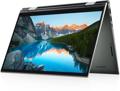 DELL Inspiron Ryzen 5 Hexa Core R5-5500U - (8 GB/512 GB SSD/Windows 11 Home) Inspiron 7415 2 in 1 Laptop(14 inch, Pebble Green, 1.56 Kg, With MS Office)