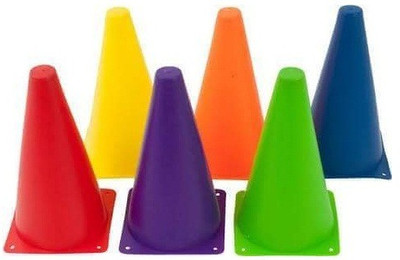 Spocco Cone Marker Pack of 6(Multicolor)